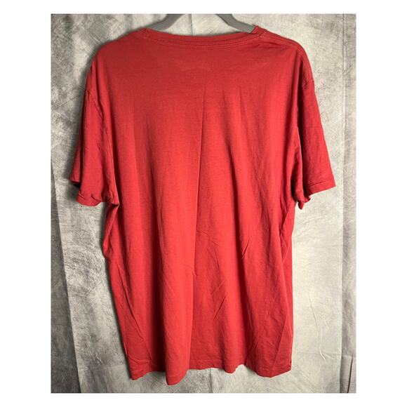 Budweiser USA Map Graphic T-Shirt Red Made in USA Beer Tee Size Large - Picture 2 of 6